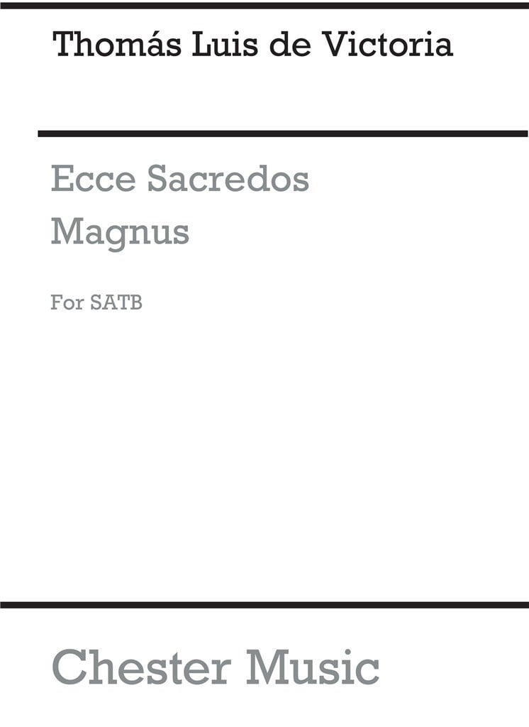 Victoria Ecce Sacerdos Magnus (Steele)